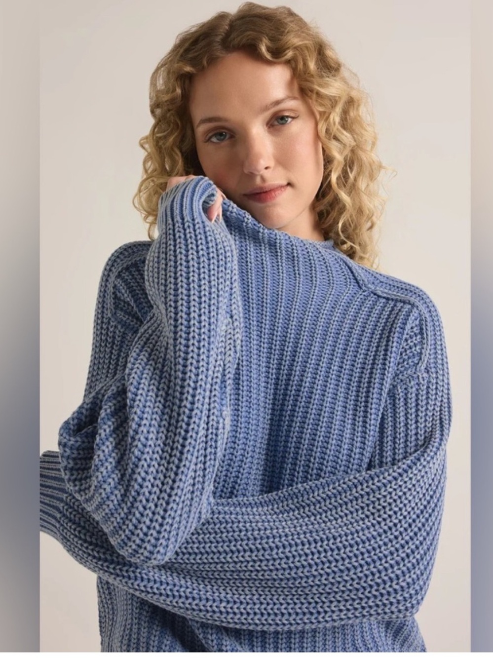 NWT Carraway Sweater in Washed Indigo